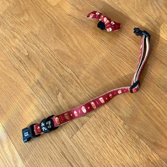 Dog collar + matching bow tie! - Picture 4 of 10